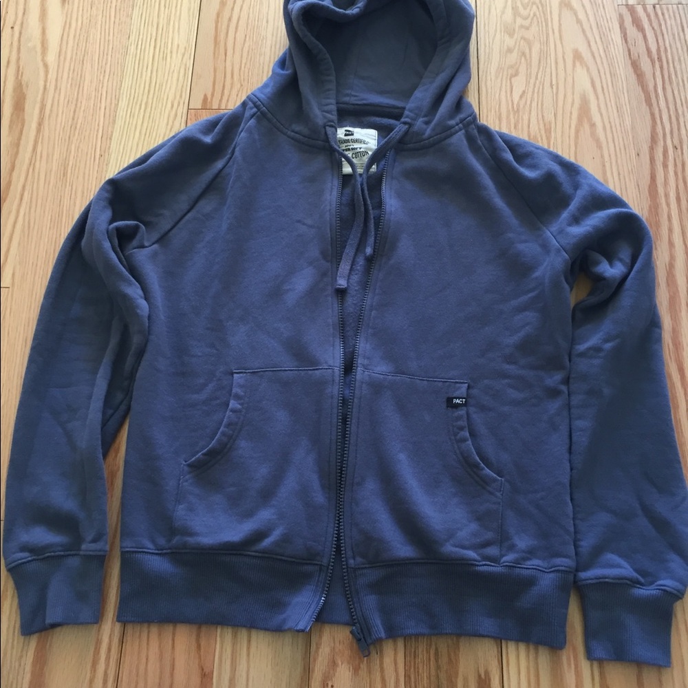 Pact zip up hoodie